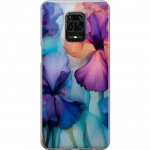 Mobiele hoes voor Xiaomi Redmi Note 9S met Magische bloemen ontwerp