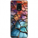 Mobiele hoes voor Xiaomi Redmi Note 9S met Metallic patroon ontwerp