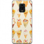 Mobiele hoes voor Xiaomi Redmi Note 9S met Glasachtig ontwerp