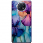 Mobiele hoes voor Xiaomi Redmi Note 9T met Magische bloemen ontwerp