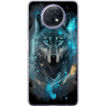 Mobiele hoes voor Xiaomi Redmi Note 9T met Wolf ontwerp