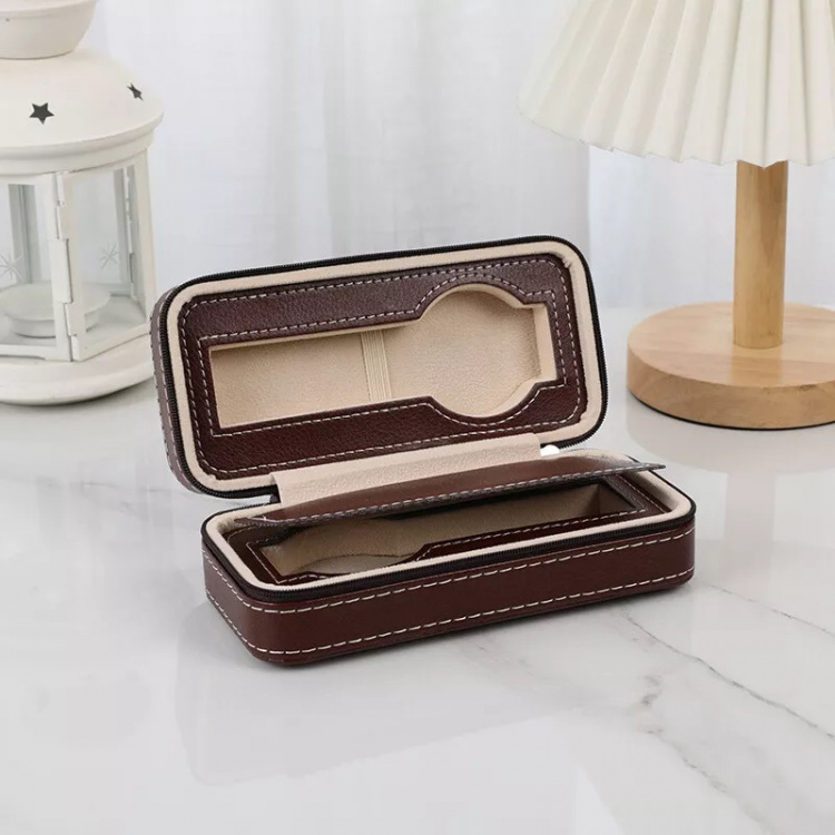 Klockfodral för 2 klockor, Brun Klockfodral för 2 klockor, Brun