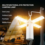 Hopfällbar LED campinglampa med flera ljuslägen Hopfällbar LED campinglampa med flera ljuslägen