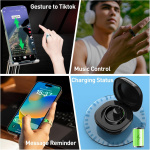 Smart Ring strl 10, Svart Smart Ring strl 10, Svart