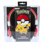 POKÉMON Hörlur Dome Tween On-Ear 90dB Pokeball