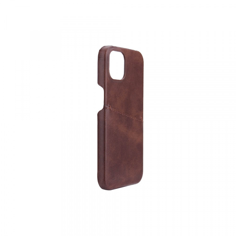 ONSALA Mobile Cover Brown with Cardpocket iPhone 13  ONSALA Mobile Cover Brown with Cardpocket iPhone 13