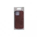 ONSALA Mobile Cover Brown with Cardpocket iPhone 13 Pro Max ONSALA Mobile Cover Brown with Cardpocket iPhone 13 Pro Max