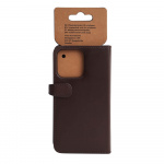 BUFFALO Wallet Leather Brown 3 Cardpockets iPhone 13 Pro BUFFALO Wallet Leather Brown 3 Cardpockets iPhone 13 Pro