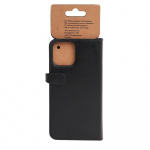 BUFFALO Wallet Leather Black 3 Cardpockets iPhone 13 Pro Max BUFFALO Wallet Leather Black 3 Cardpockets iPhone 13 Pro Max