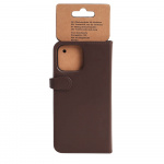 BUFFALO Wallet Leather Brown 3 Cardpockets iPhone 13 Pro Max BUFFALO Wallet Leather Brown 3 Cardpockets iPhone 13 Pro Max