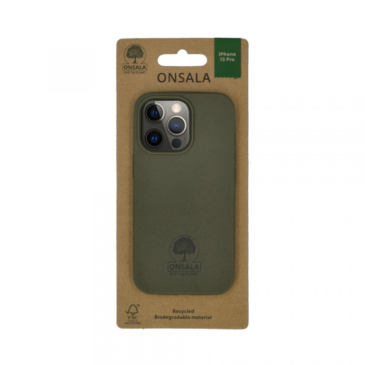 ONSALA ECO Mobile Cover green iPhone 13 Pro