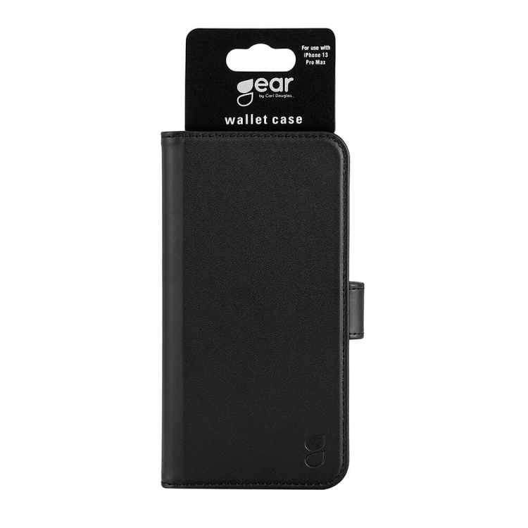 GEAR Wallet Black 3 Cardpockets iPhone 13 Pro Max