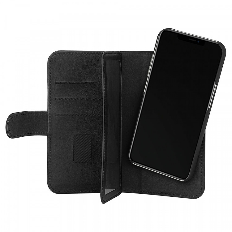 GEAR Wallet Black 7 Cardpockets iPhone 13 Pro 2in1 Magnetcover GEAR Wallet Black 7 Cardpockets iPhone 13 Pro 2in1 Magnetcover
