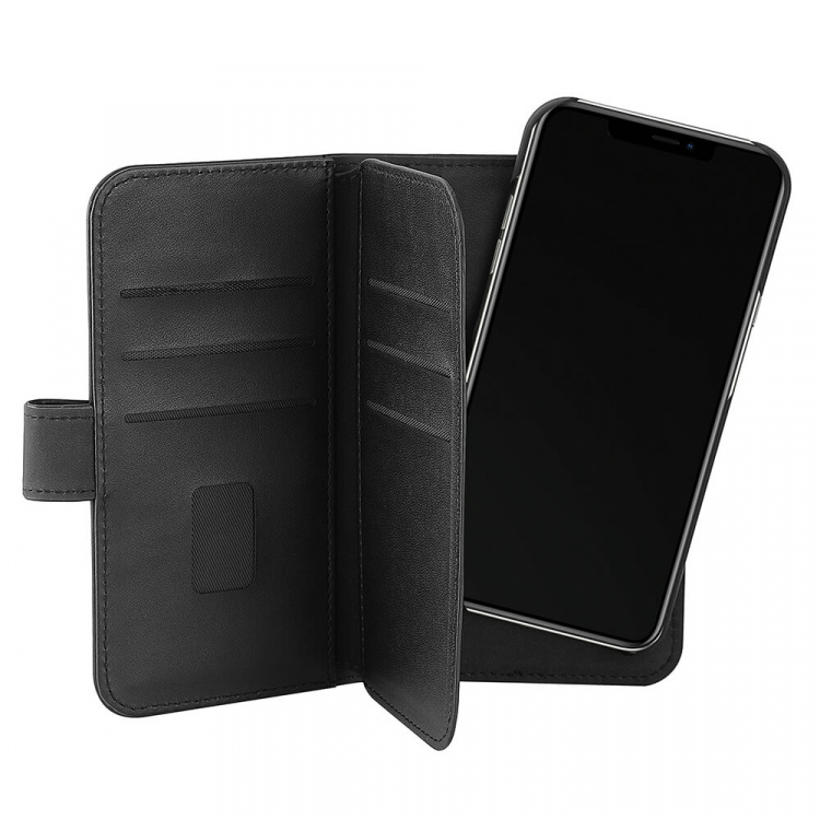 GEAR Wallet Black 7 Cardpockets iPhone 13 Pro 2in1 Magnetcover GEAR Wallet Black 7 Cardpockets iPhone 13 Pro 2in1 Magnetcover