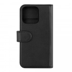 GEAR Wallet Black 3 Cardpockets iPhone 13 Pro 2in1 Magnetcover