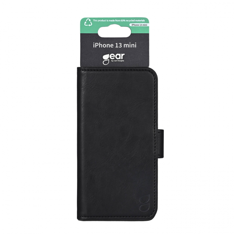GEAR Wallet Black 3 Cardpockets iPhone 13 Mini