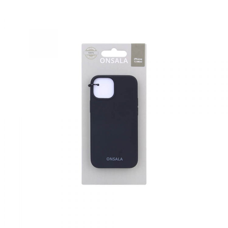 ONSALA Mobile Cover Silicone Black iPhone 13 Mini ONSALA Mobile Cover Silicone Black iPhone 13 Mini