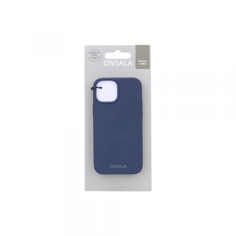 ONSALA Mobile Cover Silicone Cobalt Blue iPhone 13 Mini