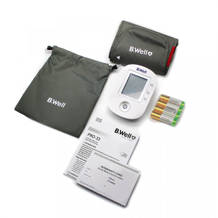 B.WELL B P Monitor Pro-33 M, One Memory