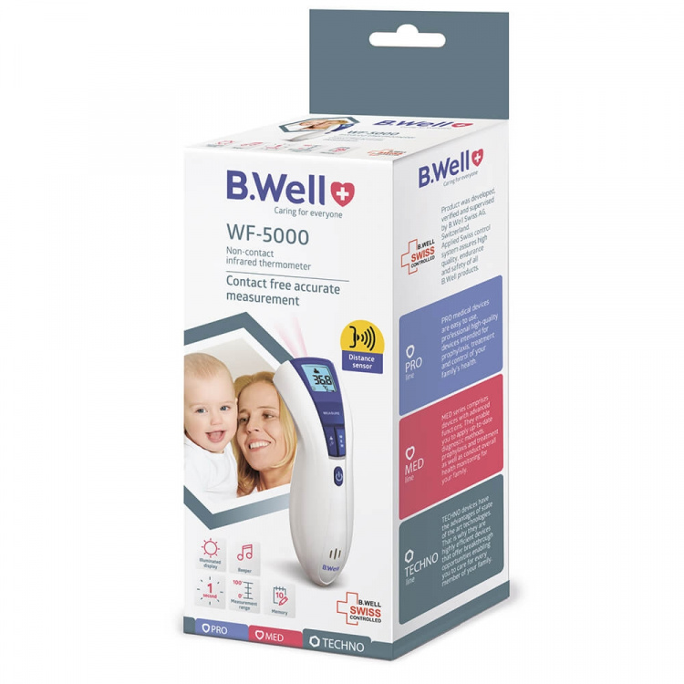 B.WELL Thermometer WF-5000 IR Non-Contact