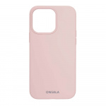 ONSALA Mobile Cover Silicone Sand Pink iPhone 13 Pro