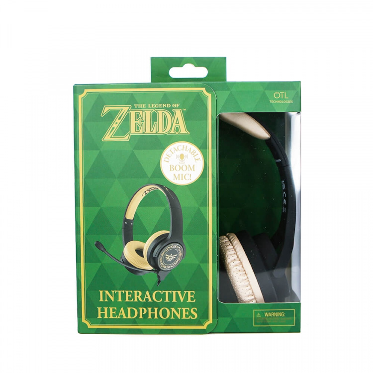 ZELDA Interactive Headphone/Headset On-Ear 85/94dB Boom Mic  ZELDA Interactive Headphone/Headset On-Ear 85/94dB Boom Mic