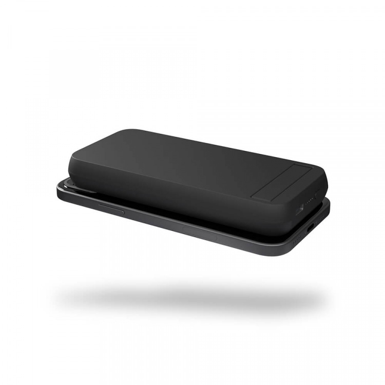 ZENS Magnetic QI Powerbank One Side QI 10000mAh Black ZENS Magnetic QI Powerbank One Side QI 10000mAh Black