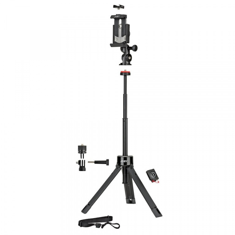 JOBY Smartphone Tripod Kit GripTight Pro TelePod Black/Charcoal