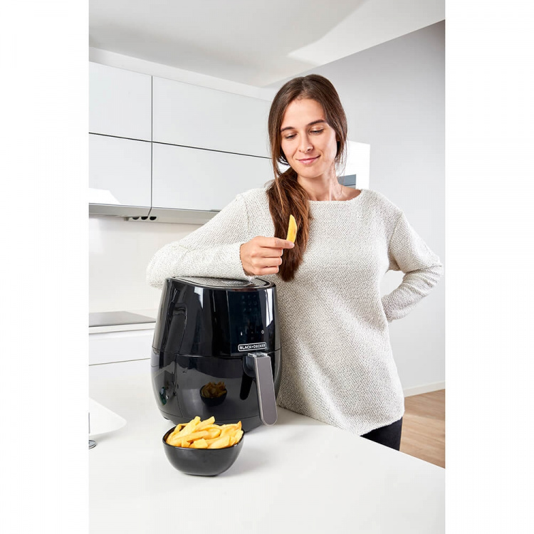 Air Fryer Digital Control 3,5L Svart Air Fryer Digital Control 3,5L Svart