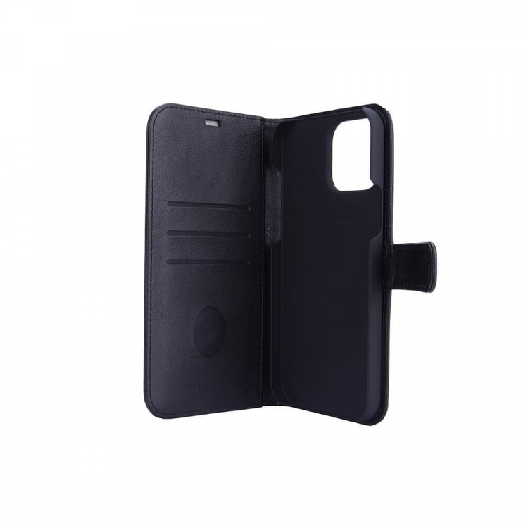 Strålningsskydd Mobilfodral PU-Läder iPhone 13 Pro Max Flipcover Svart Strålningsskydd Mobilfodral PU-Läder iPhone 13 Pro Max Flipcover Svart