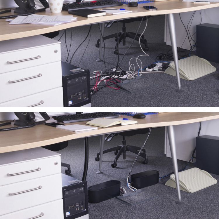 D-LINE Kabelbox Liten Svart D-LINE Kabelbox Liten Svart