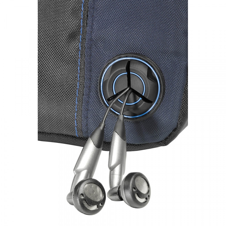 HAMA CD-player Bag incl. 3x CDs Black/Blue