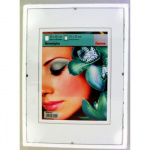 HAMA Clip-Fix Frameless Picture Ho lder, normal glass, 30 x 40 cm