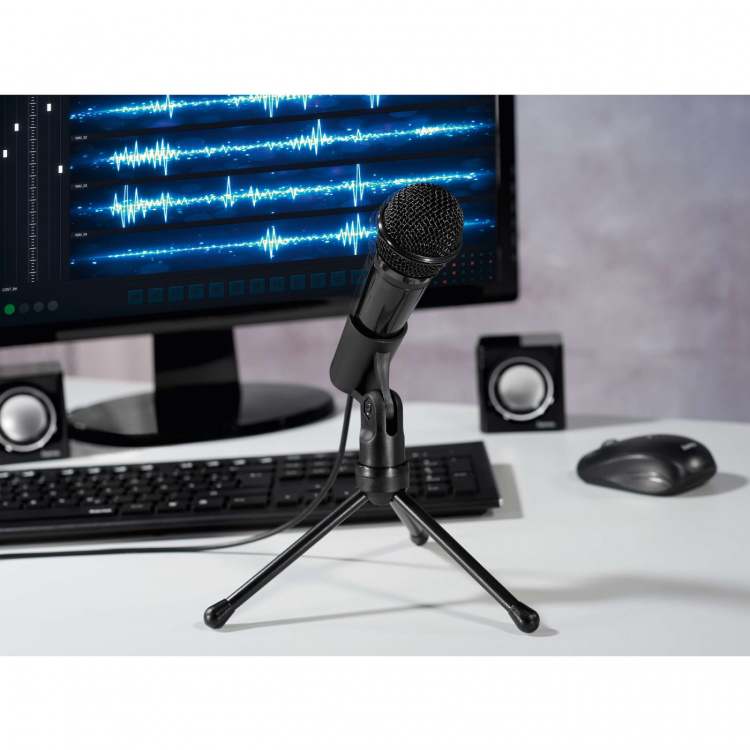 Hama Allround Microfoon MIC-P35 3,5mm Zwart Hama Allround Microfoon MIC-P35 3,5mm Zwart