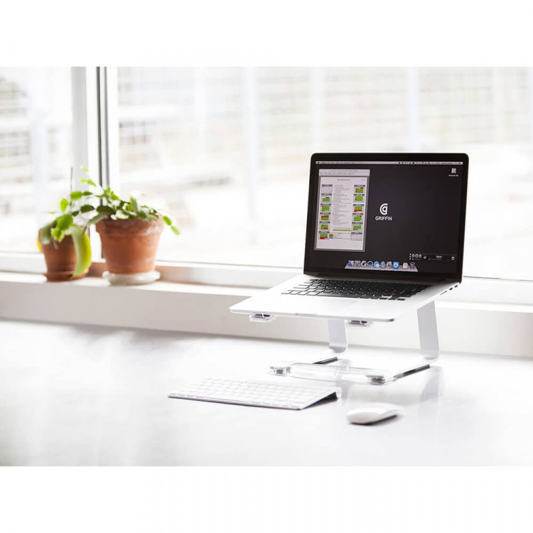 GRIFFIN Stand for Laptop Silver