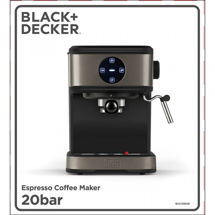 BLACK+DECKER Espressomaskin 20 Bar BLACK+DECKER Espressomaskin 20 Bar
