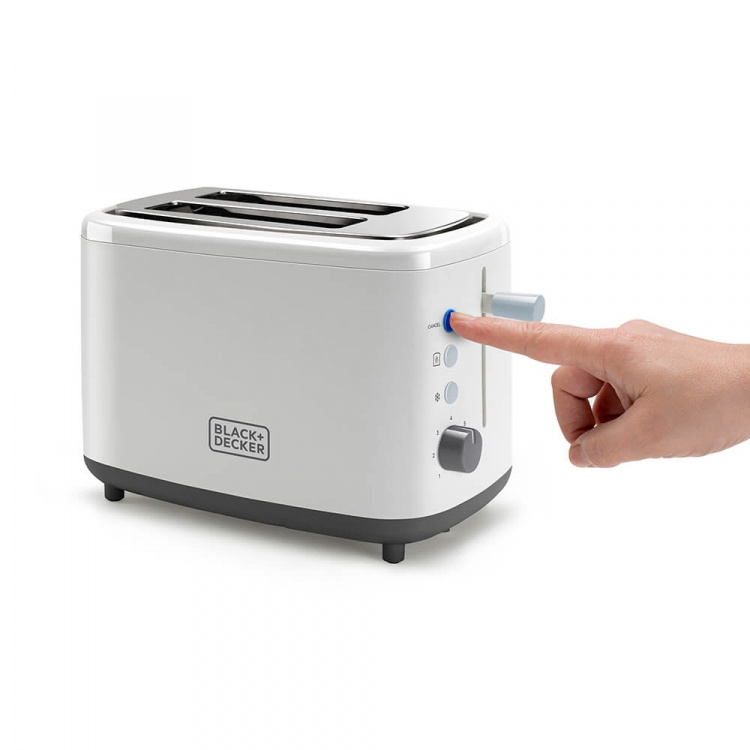 BLACK+DECKER Toaster 2-Slice Vit