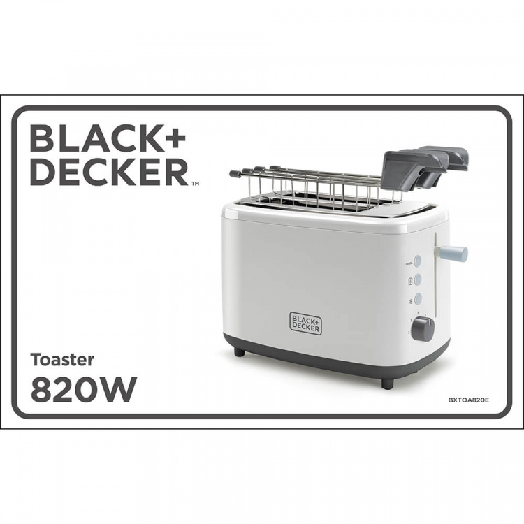 BLACK+DECKER Toaster 2-Slice Vit