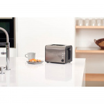 BLACK+DECKER Toaster 2-Slice Brushed