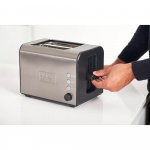 BLACK+DECKER Toaster 2-Slice Brushed