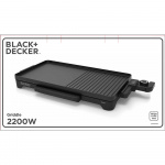 BLACK+DECKER Contact Grill Platt 2200W Black