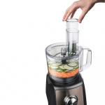 BLACK+DECKER Food processor 1200W Brushed