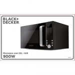 BLACK+DECKER Microwave Digital 23L 900W Black BLACK+DECKER Microwave Digital 23L 900W Black