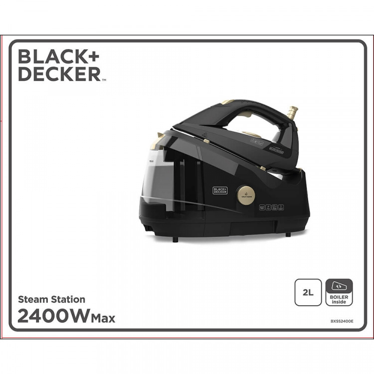 BLACK+DECKER Ångstation 2L 2400W BLACK+DECKER Ångstation 2L 2400W
