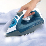 BLACK+DECKER Iron Steam Iron Blå