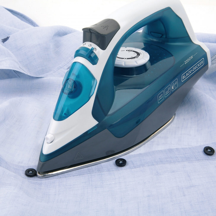 BLACK+DECKER Iron Steam Iron Blå