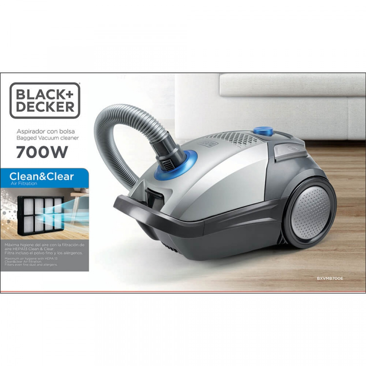 BLACK+DECKER Vacuum Cleaner 800W  BLACK+DECKER Vacuum Cleaner 800W