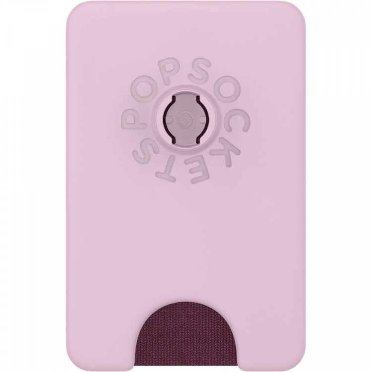 POPSOCKETS Wallet Blush Pink Magnestic Magsafe Wallet+ with Gripp