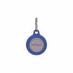 ONSALA Airtag Holder Silicone Blue with Keyring