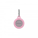 ONSALA Airtag Holder Silicone Pink with Keyring